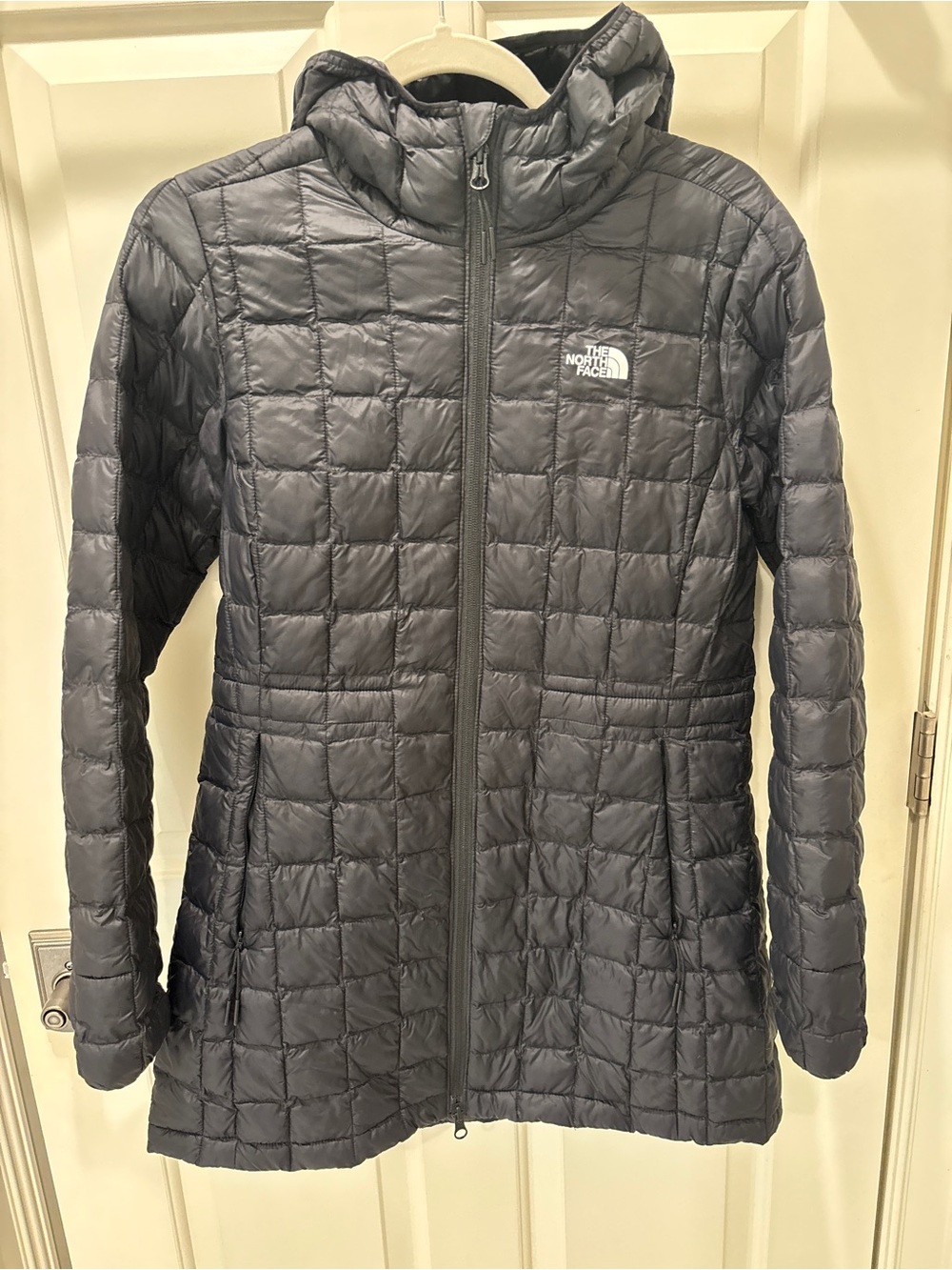 The North Face Women's Hooded Square-Quilt Puffer Jacket - Black